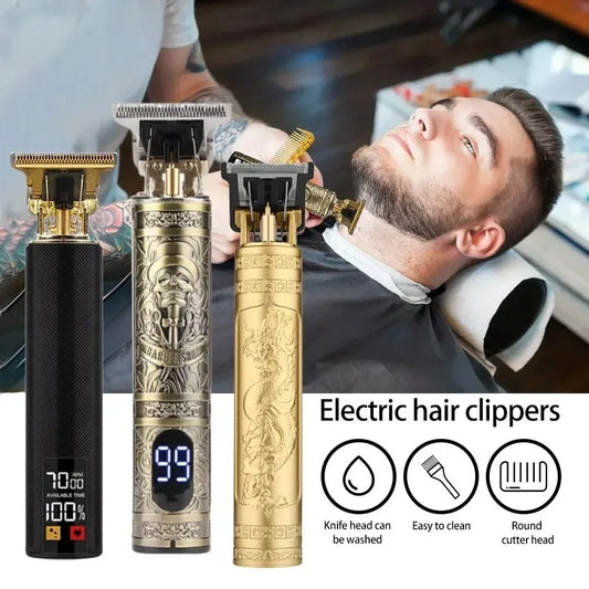 T9 Professional Hair Cutting Machine Wireless Electric Hair Trimmer